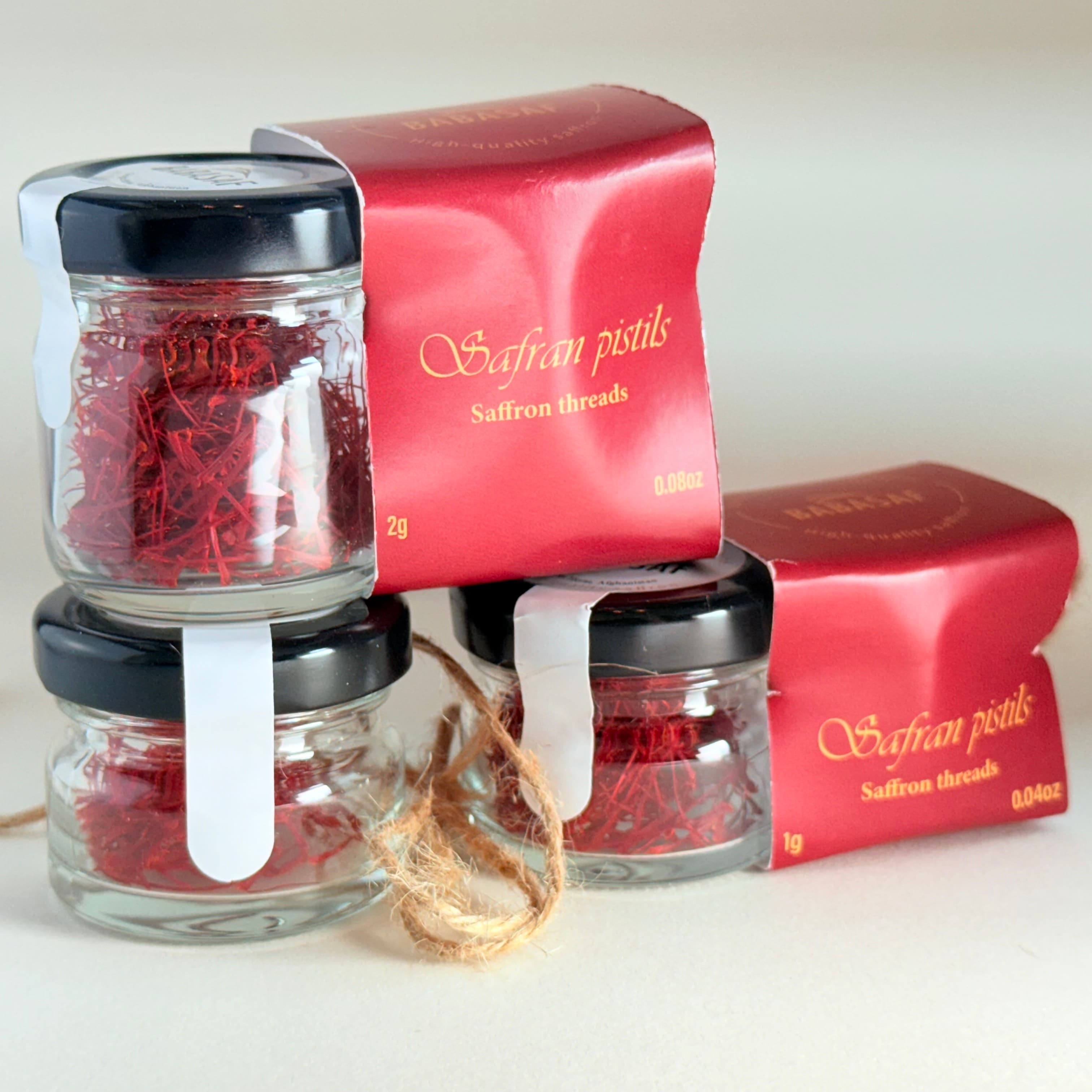 Pots de safran premium